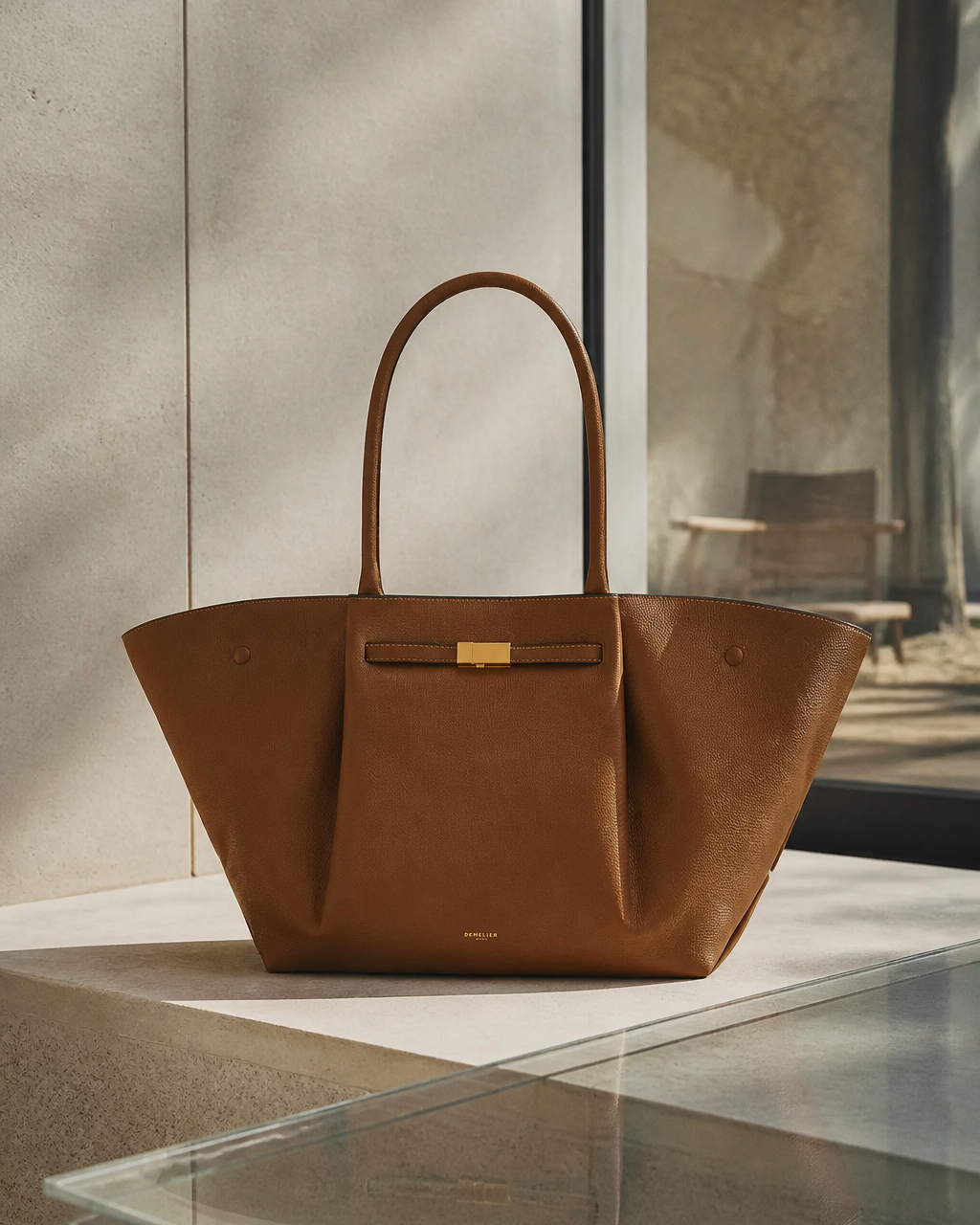 Full tote bag showing its uniform surface finish